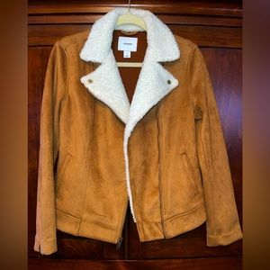 Suede jacket. Like new, hardly worn